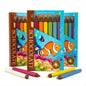 Andy Anand Milk Chocolate Crayon Boxes 3-Pack 21 pc – Fun Kids Chocolate Gift 60% Cocoa Butter - - Food & Beverages > Desserts & Sweets > Chocolate