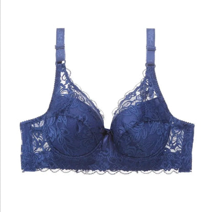 Gathered Lace Adjustable Bra - Kia Day Design
