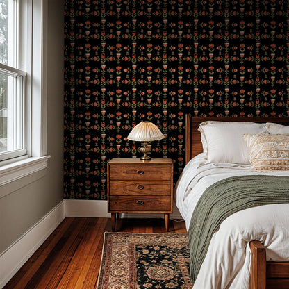 Braven's Bouquet Wallpaper - Peel & Stick - Wallpaper