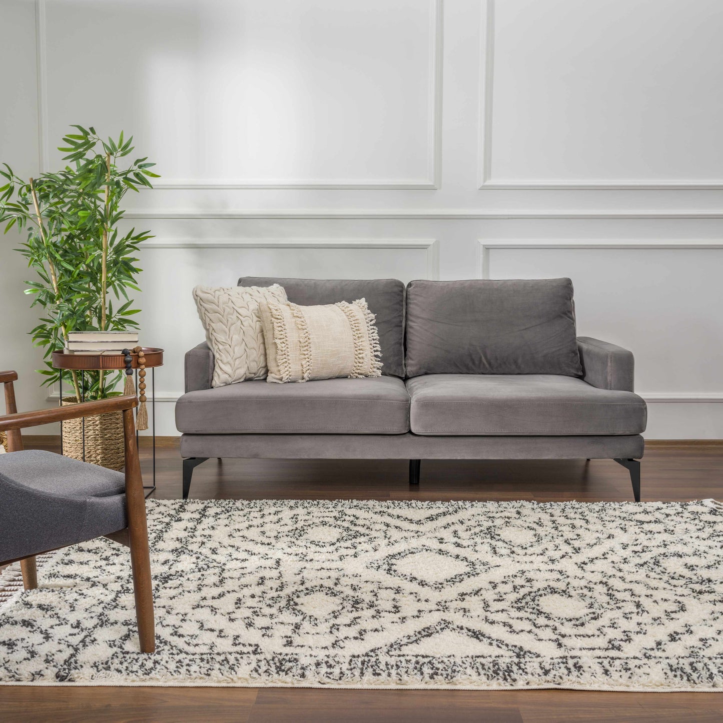 Buan Plush Area Rug - - Rugs