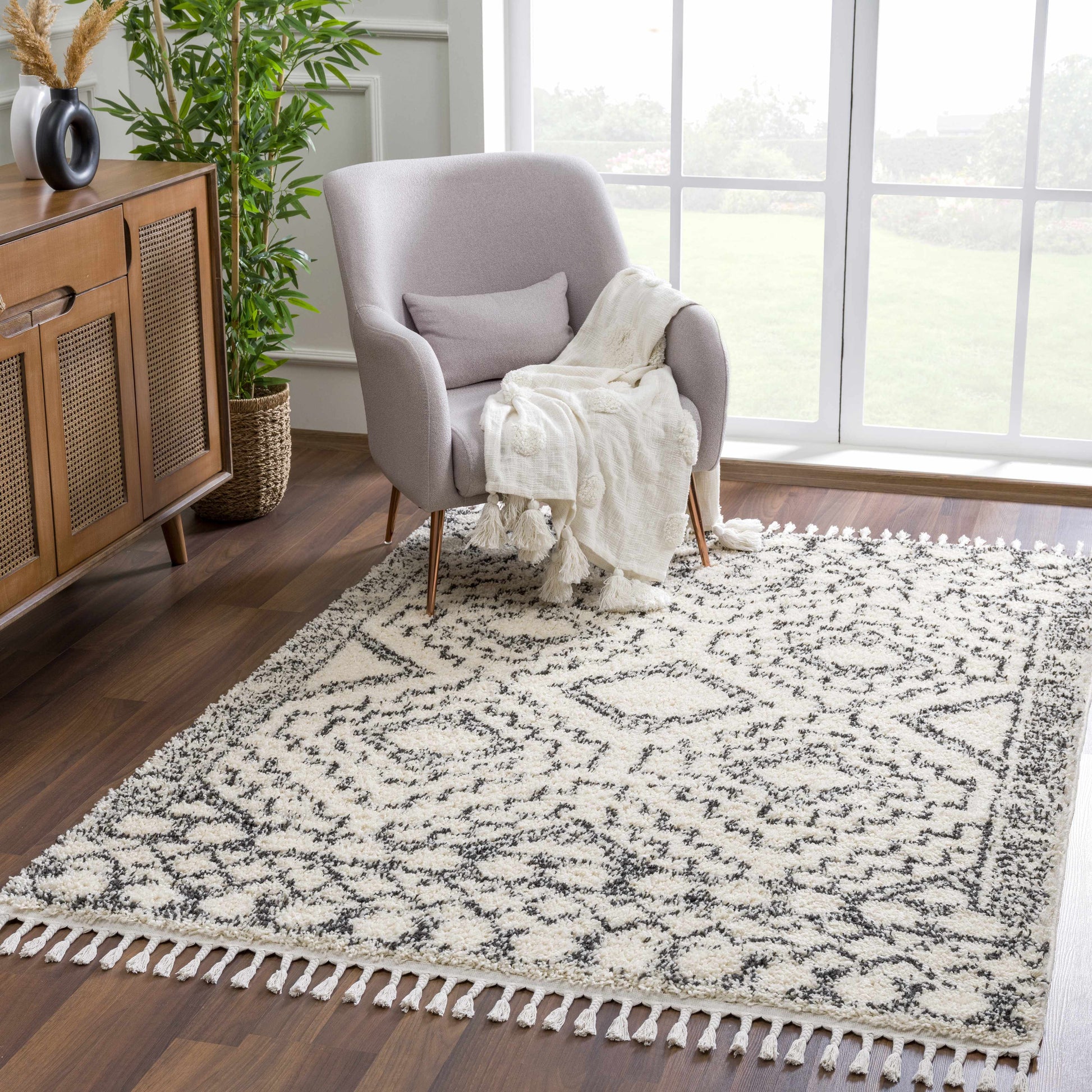 Buan Plush Area Rug - - Rugs