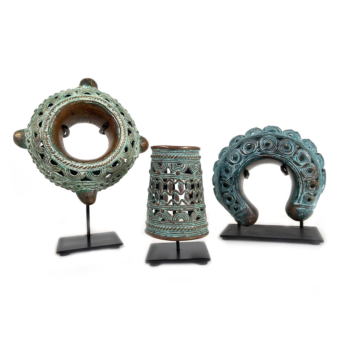 Bronze Cuff from Benin - -