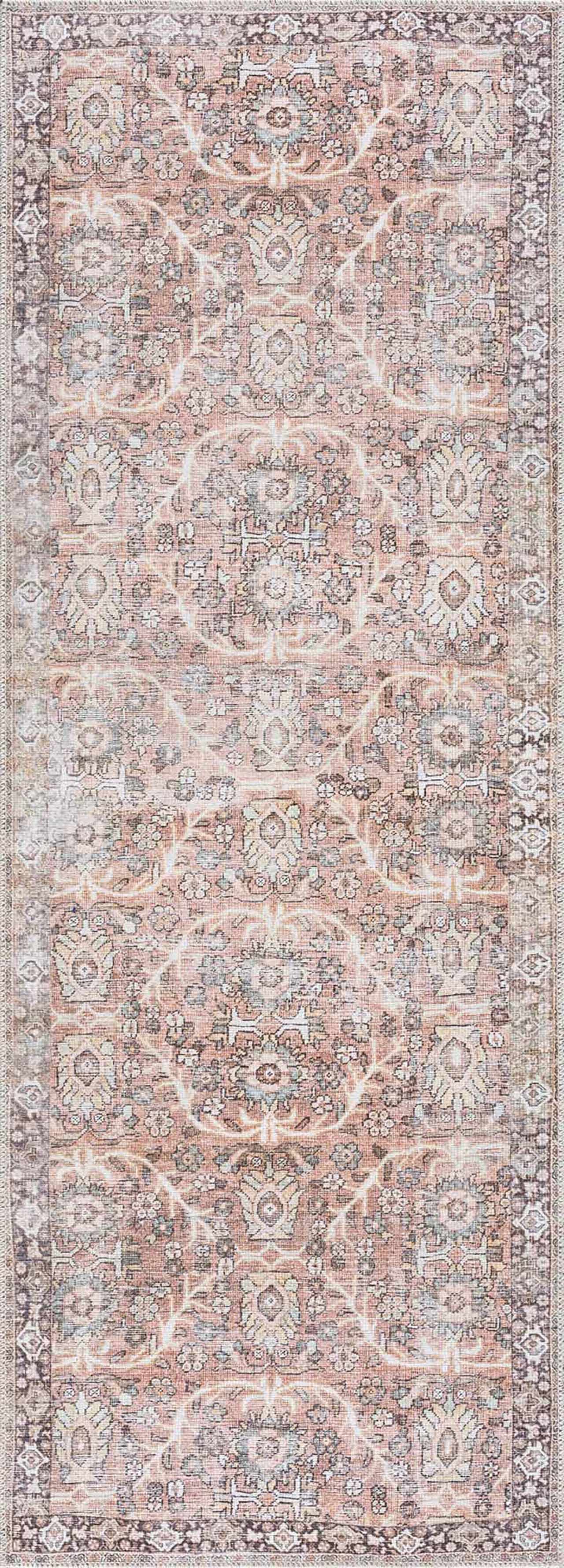 Bian Washable Area Rug - 2'7" x 7'3" Runner - Rugs