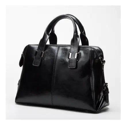Simple Leather Crossbody Bag - Kia Day Design