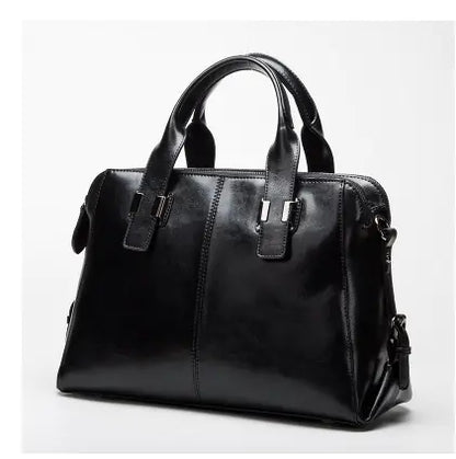Simple Leather Crossbody Bag - Kia Day Design