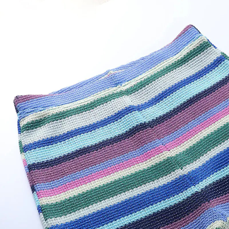 Kelly Striped Knitted Pants