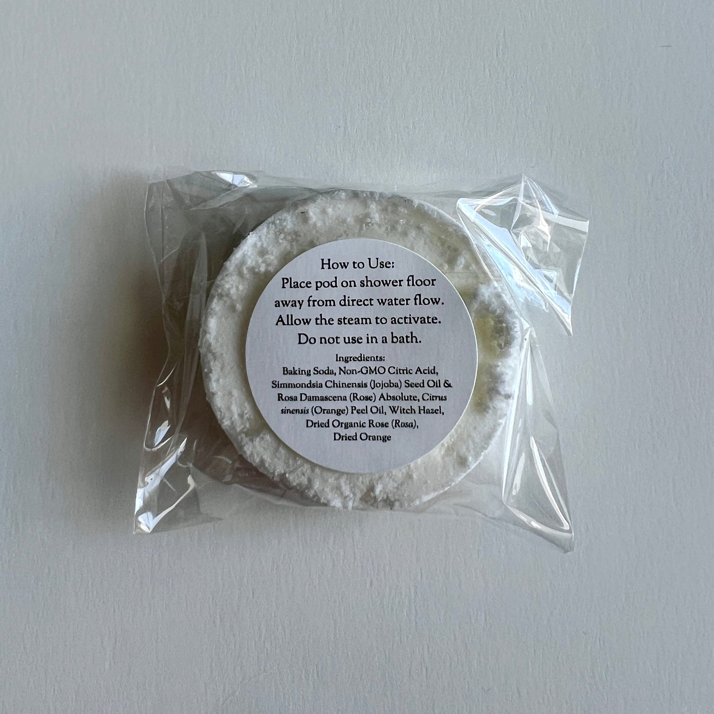 Burst - Menthol, Rose & Orange Shower Steamer - - Shower Steamers