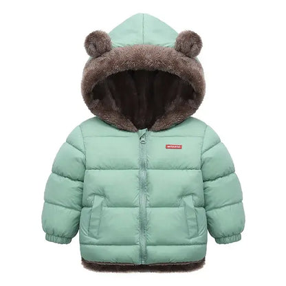 Childrens Thick Fleece Coat