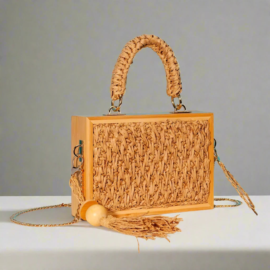 Retro Woven Straw Bags