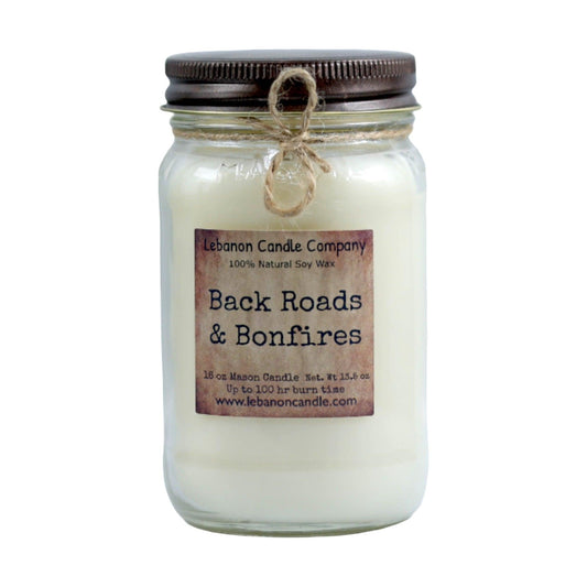 Back Roads & Bonfires Candle - - Candles & Melts