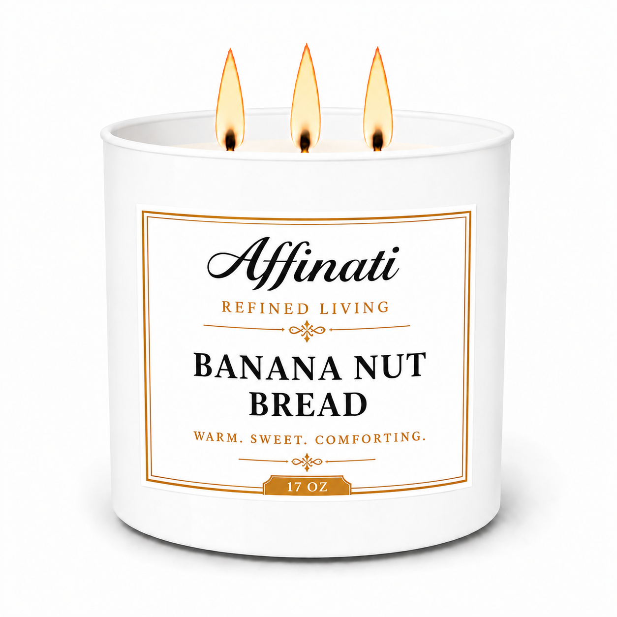 Banana Nut Bread 3-Wick Candle - - 3-Wick Candle