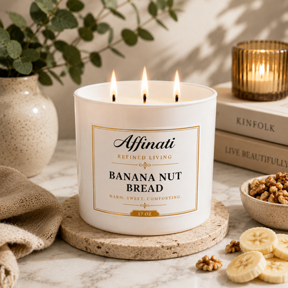 Banana Nut Bread 3-Wick Candle - - 3-Wick Candle