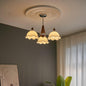 Barium Chandelier - 3 Heads 60 x 40cm 23.6 x 15.7" White - Chandelier