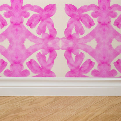 Jagger Damask (Pink) Wallpaper - - Wallpaper