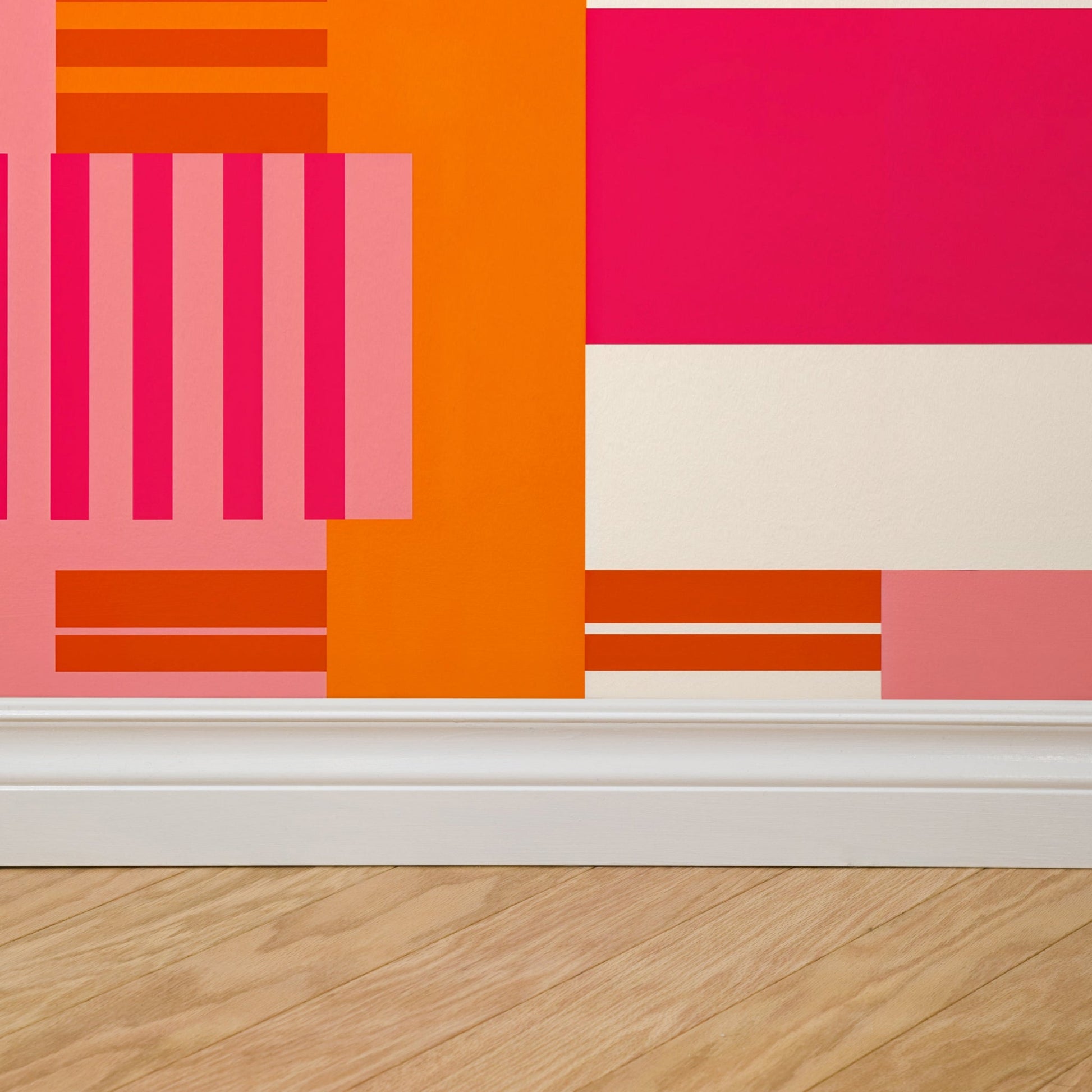 Block Party Wallpaper- WALL BLUSH- {{Product type}}