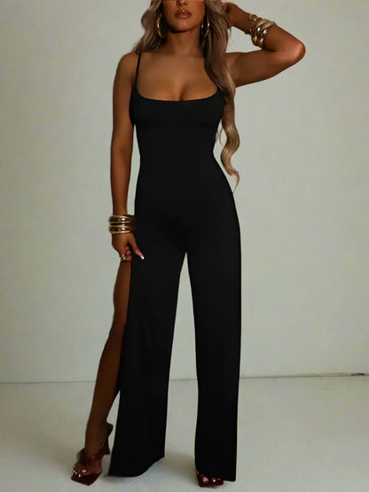 Elegant Spaghetti Strap Jumpsuit