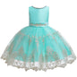 Girls Christmas Sequin Tutu Dress Green 9T