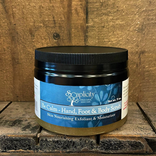 Be Calm Hand, Foot & Body Sugar Scrub - - Body Scrub