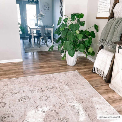 Bethany Washable Area Rug - - Rugs
