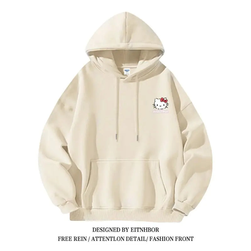 Hello Kitty Sanrio Hoodies for Boys and Girls, Y2K Style