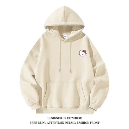 Hello Kitty Sanrio Hoodies for Boys and Girls, Y2K Style