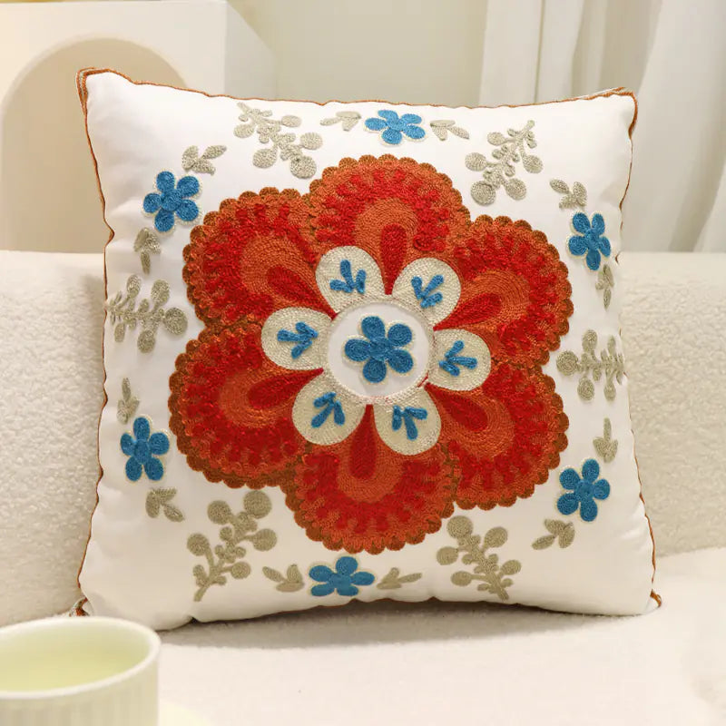 American Cotton Decorative Pillow Cover for Sofa Kia Day Design
