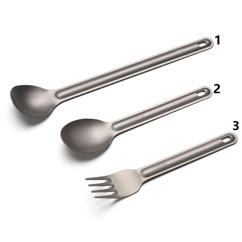 Ultralight Long Handle Spoon Fork