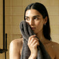 Ultraplush Australian Cotton Towels - Charcoal Hand Towels (set of 2) - Home - Bath
