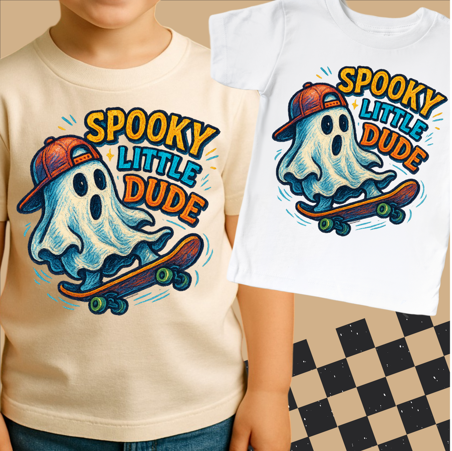 Spooky Little Dude Halloween Shirt - Halloween Tee - - shirts