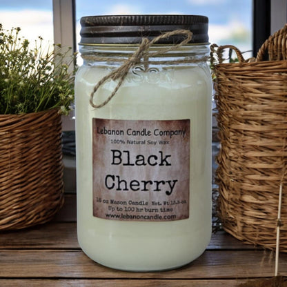 Black Cherry Candle - - Candles & Melts