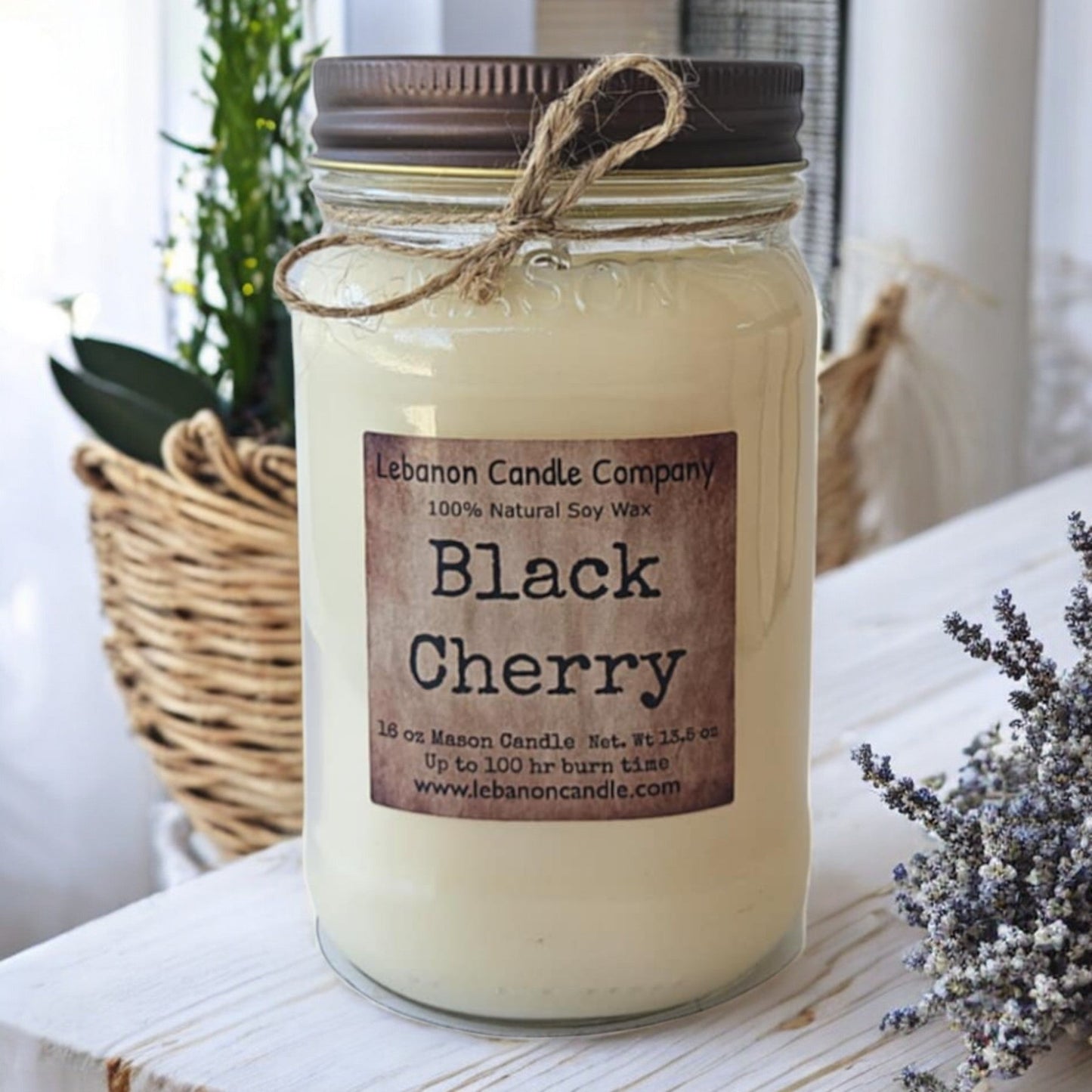 Black Cherry Candle - - Candles & Melts