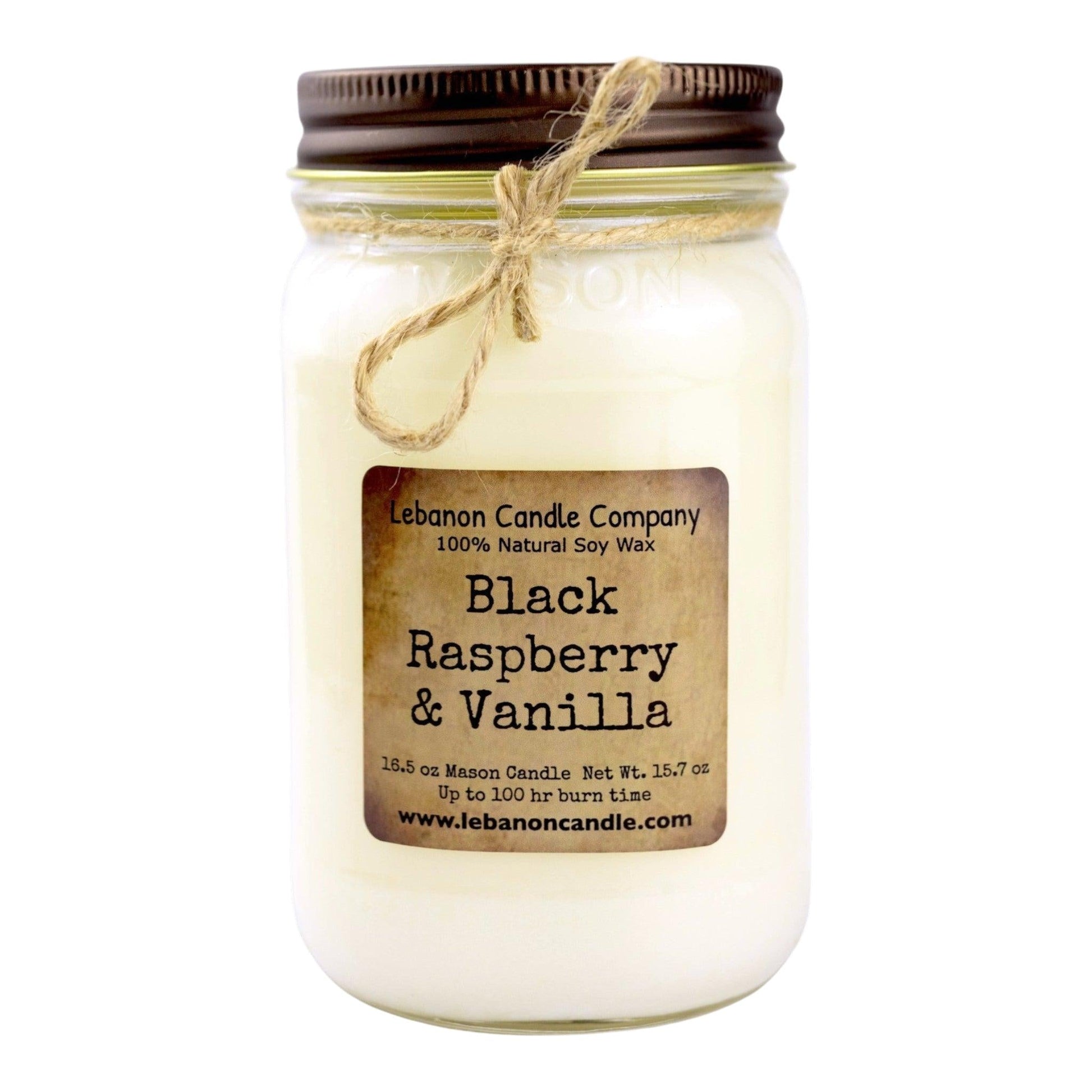Black Raspberry & Vanilla Candle - - Candles & Melts