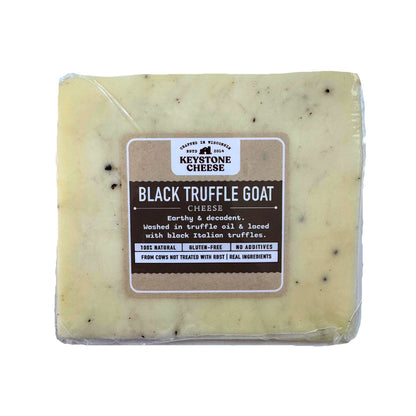 Black Truffle Goat- Keystone Cheese- {{Product type}}