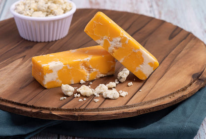 Blue Cheese Cheddar- Keystone Cheese- {{Product type}}