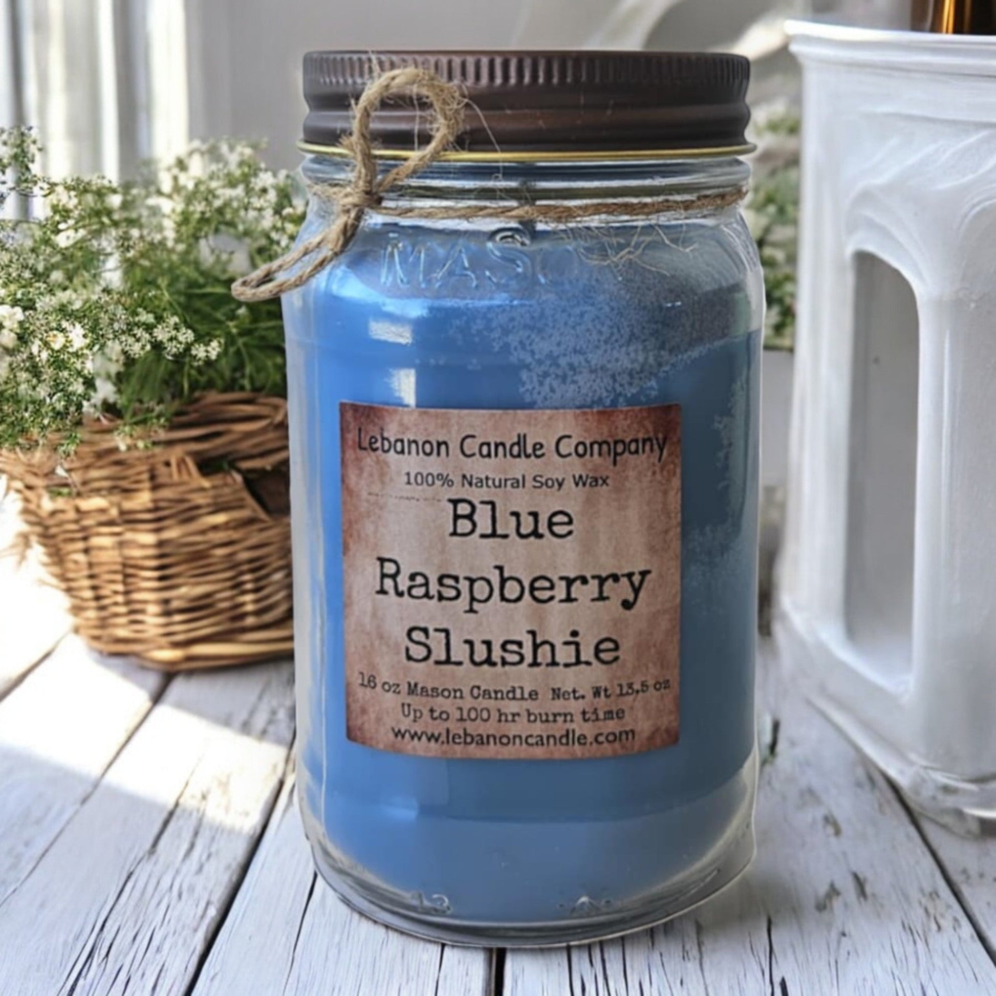 Blue Raspberry Slushie Candle - - Candles & Melts