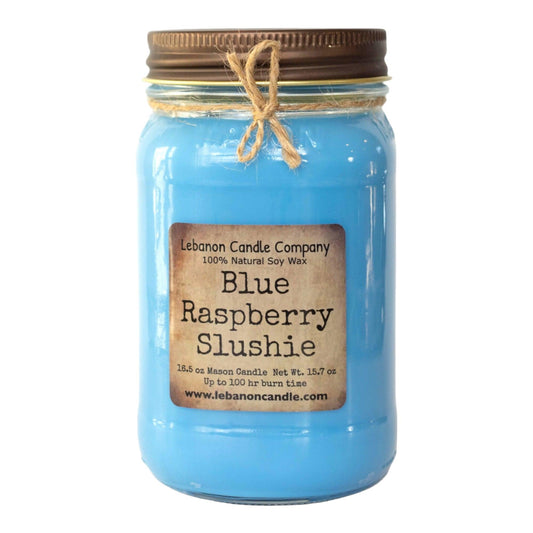Blue Raspberry Slushie Candle - - Candles & Melts