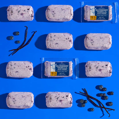 LaClare Blueberry Vanilla Goat Cheese- Keystone Cheese- {{Product type}}