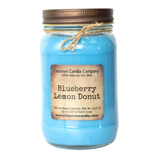 Blueberry Lemon Donut Candle - - Candles & Melts