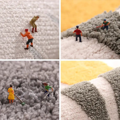 Plush Flocking Rug - Kia Day Design