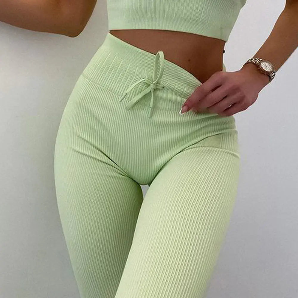 Seamless Candy Color Yoga Outfit Kia Day Design