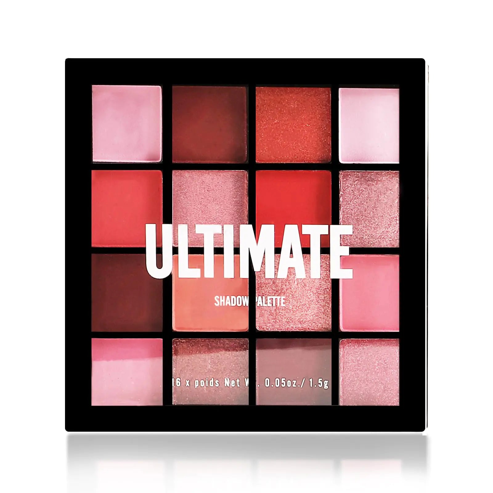 Boobeen Colorful Eyeshadow Palette Makeup-16 Colors Matte and Glitter Peach - Peach - eyeshadow
