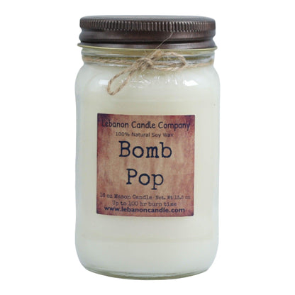 Bomb Pop Candle - - Candles & Melts
