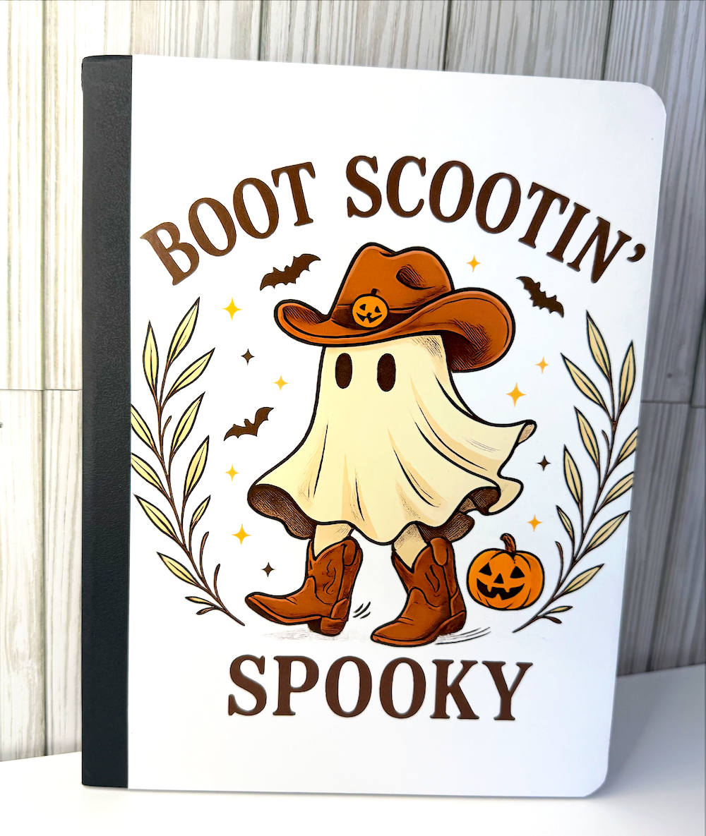 Boot Scottin Spooky Composition Books - - Journal