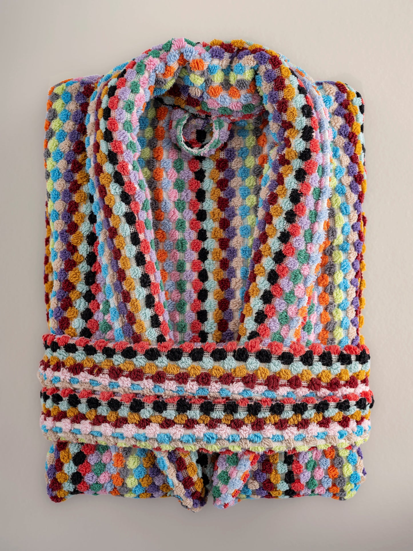 Pom Pom Bathrobe - - Bath Robe