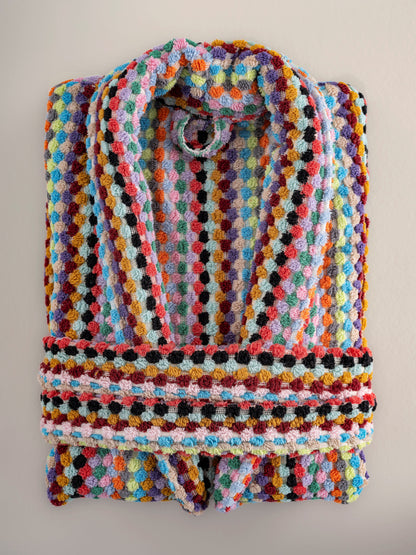 Pom Pom Bathrobe - - Bath Robe