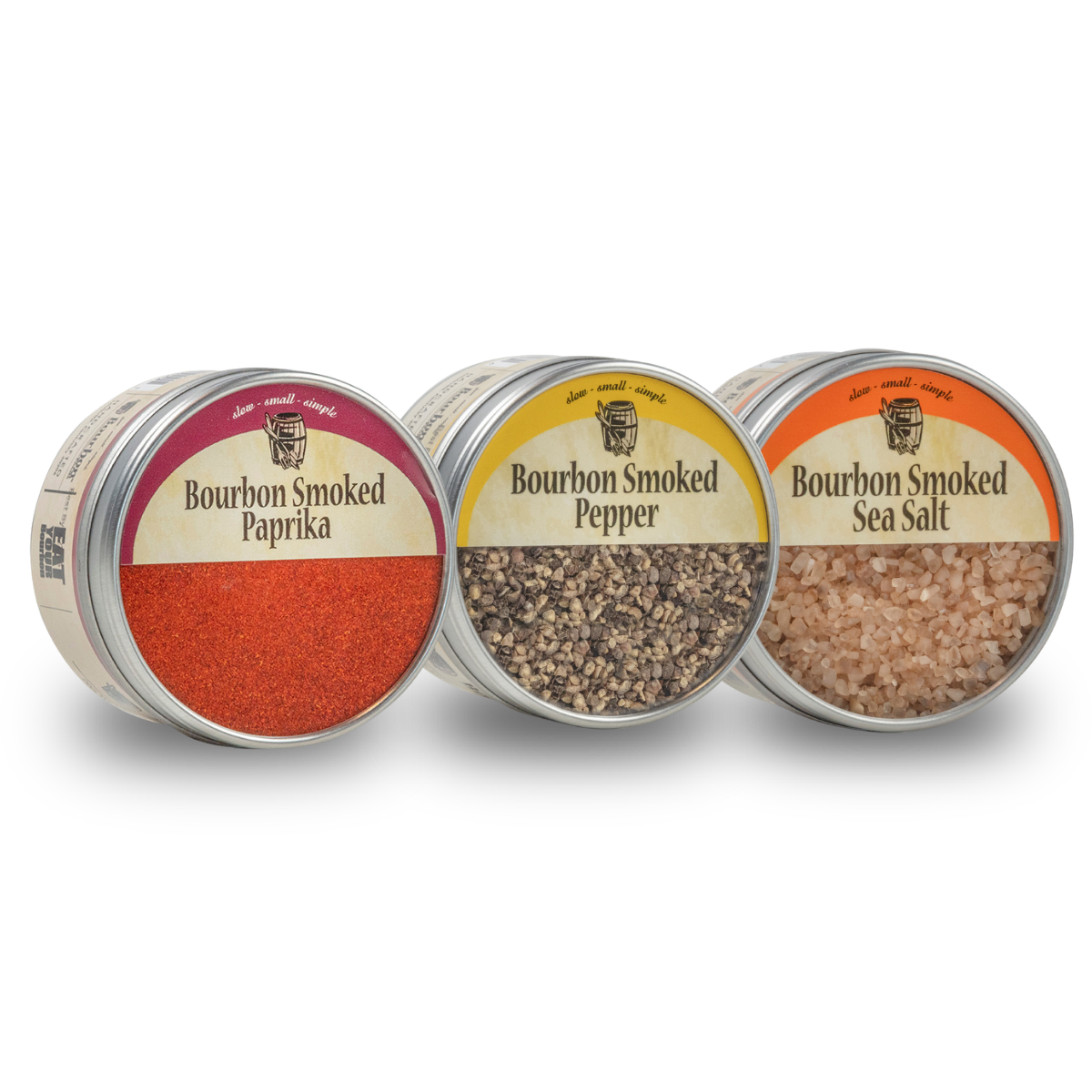 Bourbon Smoked Spice 3-Pack Gift Set - - Simple