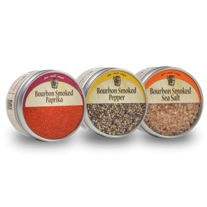 Bourbon Smoked Spice 3-Pack Gift Set - - Simple