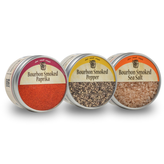 Bourbon Smoked Spice 3-Pack Gift Set - - seasoning