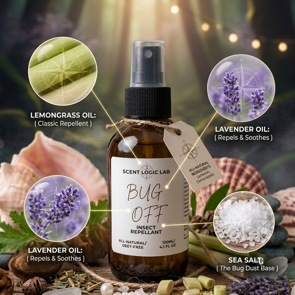 Bug Off All-Natural Insect Repellant - - insect repellent