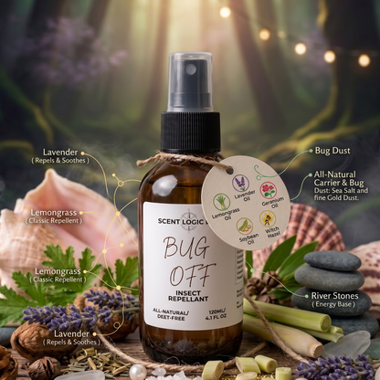 Bug Off All-Natural Insect Repellant - - insect repellent